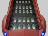 Grajewo ogłoszenia: Wygodne i bezpieczne łóżko dla dziecka w atrakcyjnym, czerwonym... - zdjęcie