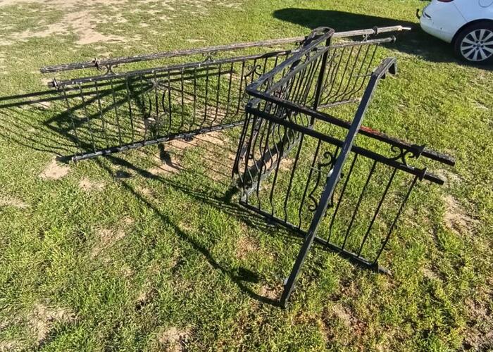 Grajewo ogłoszenia: Sprzedam barierki metalowe na schody.