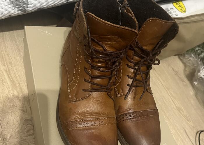 Grajewo ogłoszenia: Sprzedam botki skórzane, lekko ocieplane z firmy Lasocki, do...