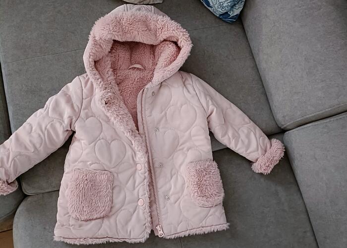 Grajewo ogłoszenia: Sprzedam zimową cieplutką kurtkę cała ocieplana rozmiar 86.